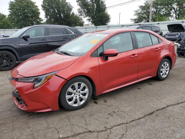 TOYOTA COROLLA LE 2021 with VIN 5YFEPMAE8MP177507 - Photo from auction