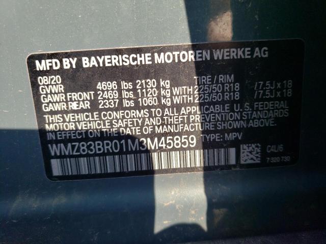 Photo 14 from auction – 2021 MINI COOPER S C with VIN WMZ83BR01M3M45859