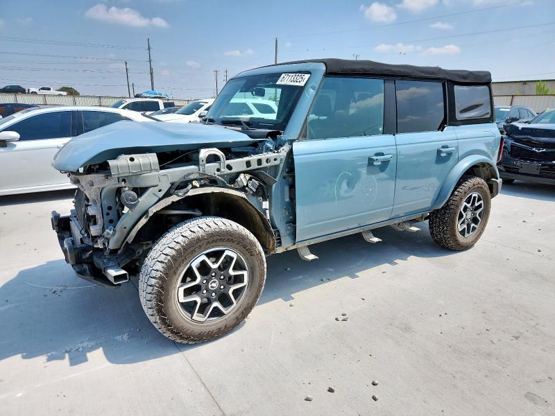 FORD BRONCO BAS 2022 with VIN 1FMDE5DH2NLB76999 - Photo from auction