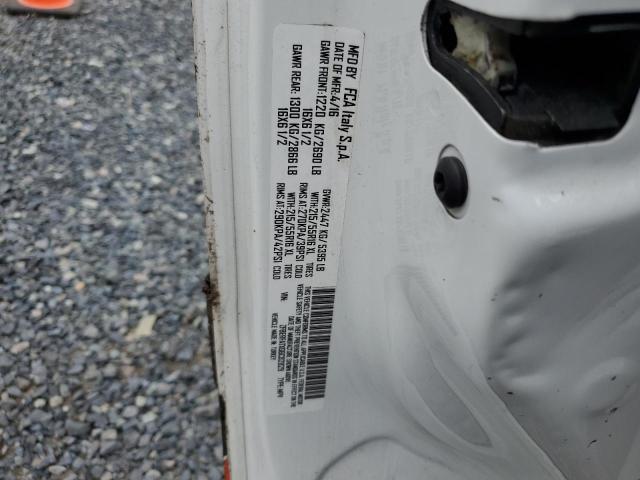 Photo 14 from auction – 2016 RAM PROMASTER with VIN ZFBERFATXG6C82829