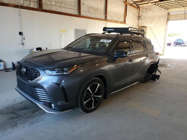 TOYOTA HIGHLANDER 2021 with VIN 5TDJZRBH3MS151564 - Photo from auction