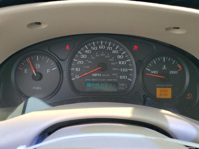 Photo 9 from auction – 2002 CHEVROLET IMPALA with VIN 2G1WF55E929213542