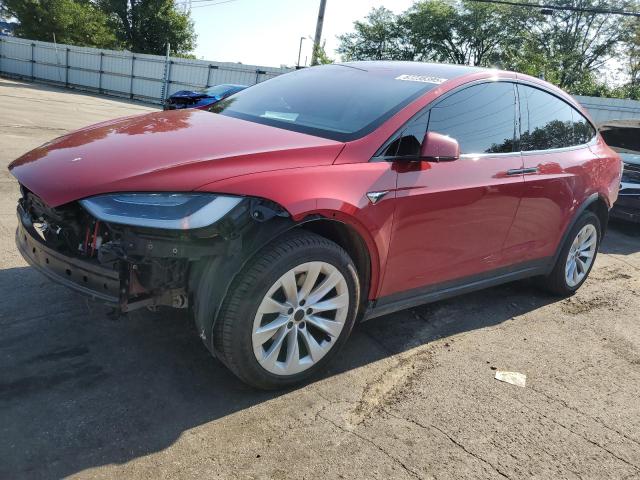 TESLA MODEL X 2018 with VIN 5YJXCDE27JF101403 - Photo from auction
