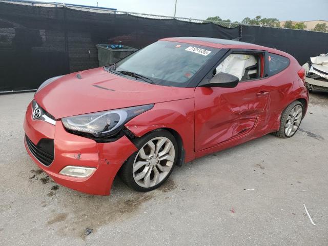 HYUNDAI VELOSTER 2012 with VIN KMHTC6AD1CU070298 - Photo from auction