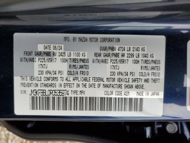 Photo 14 from auction – 2024 MAZDA CX-5 SELEC with VIN JM3KFBBL0R0535974