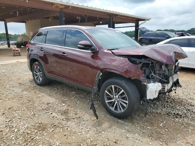 Photo 4 from auction – 2019 TOYOTA HIGHLANDER with VIN 5TDKZRFH8KS326774