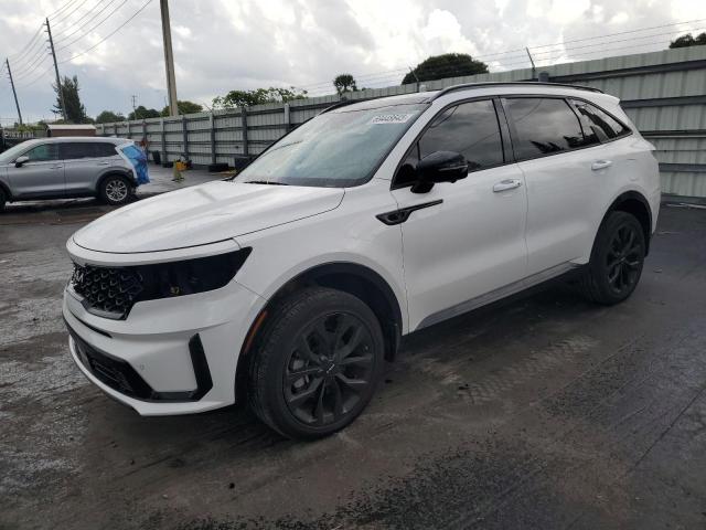 KIA SORENTO SX 2023 with VIN 5XYRKDLF5PG187703 - Photo from auction