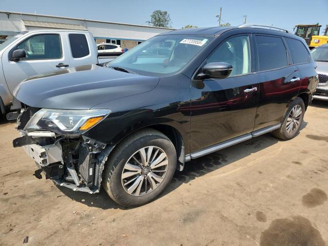 NISSAN PATHFINDER S 2018 with VIN 5N1DR2MM5JC604753 - Photo from auction