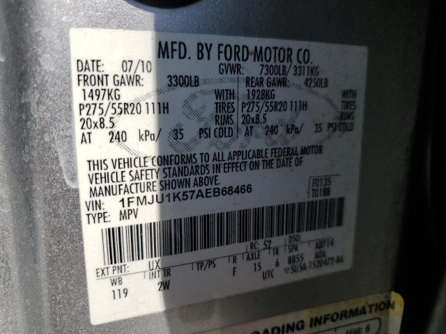Photo 14 from auction – 2010 FORD EXPEDITION with VIN 1FMJU1K57AEB68466