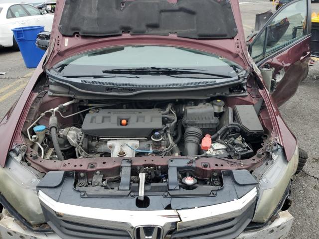Photo 11 from auction – 2012 HONDA CIVIC LX with VIN 19XFB2F50CE373702