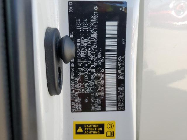 Photo 14 from auction – 2013 TOYOTA HIGHLANDER LIMITED with VIN 5TDYK3EH3DS136185