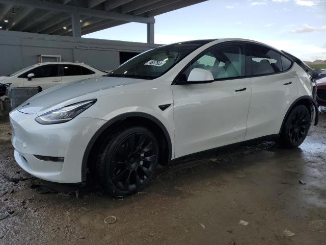 TESLA MODEL Y 2021 with VIN 5YJYGDEE2MF161905 - Photo from auction