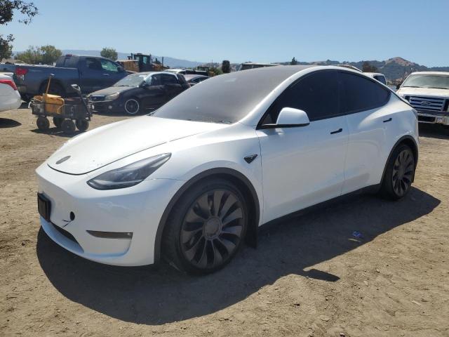 TESLA MODEL Y 2024 with VIN 7SAYGDEF5RF045276 - Photo from auction