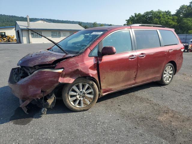 TOYOTA SIENNA XLE 2012 with VIN 5TDDK3DC0CS037035 - Photo from auction