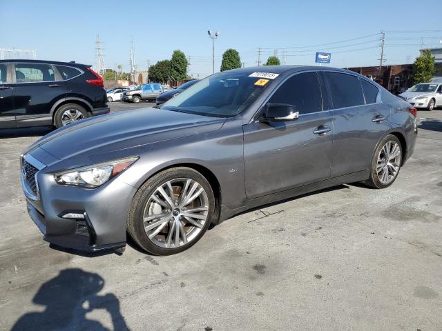 INFINITI Q50 LUXE 2018 with VIN JN1EV7AP2JM362341 - Photo from auction