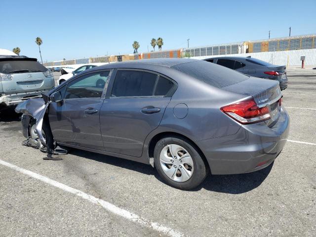 Photo 2 from auction – 2014 HONDA CIVIC LX with VIN 19XFB2F50EE248007