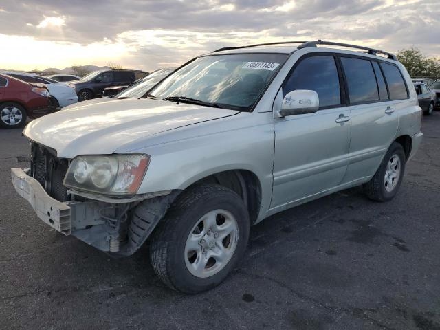 TOYOTA HIGHLANDER 2003 with VIN JTEGF21A230090011 - Photo from auction