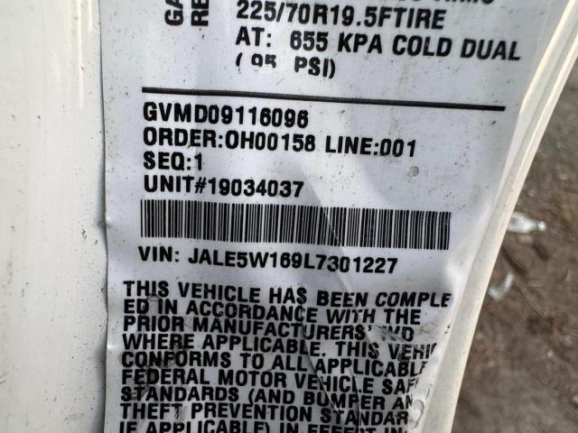 Photo 10 from auction – 2020 ISUZU NRR with VIN JALE5W169L7301227