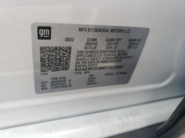 Photo 14 from auction – 2023 BUICK ENCLAVE PR with VIN 5GAERCKW6PJ122687