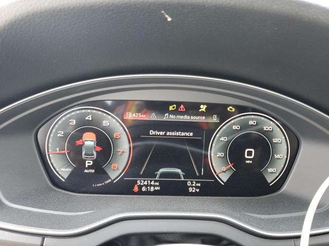 Photo 9 from auction – 2022 AUDI Q5 PREMIUM with VIN WA1BBAFY8N2107082