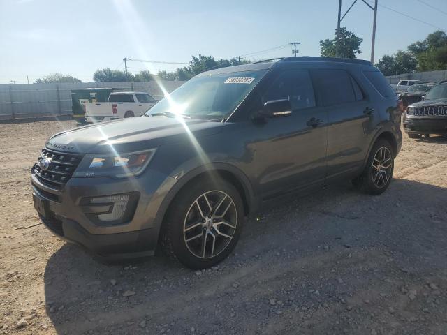 FORD EXPLORER S 2016 with VIN 1FM5K8GT9GGC55418 - Photo from auction