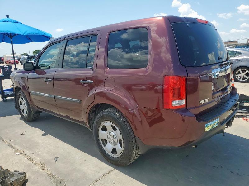 صورة رقم 2 من المزاد - 2012 HONDA PILOT LX مع VIN 5FNYF3H24CB008715