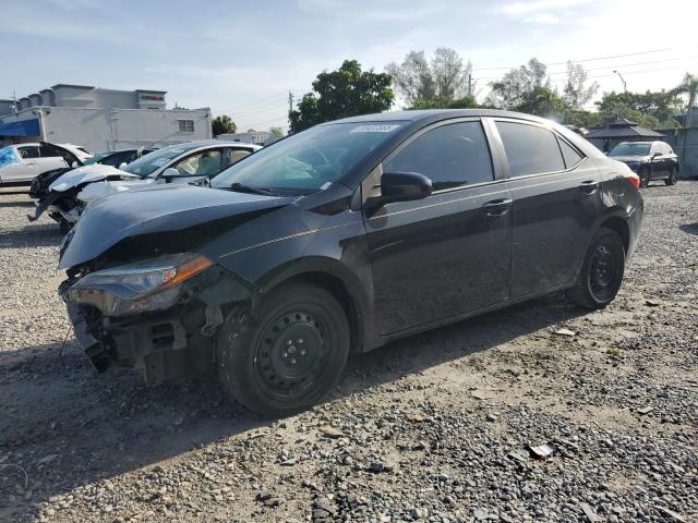TOYOTA COROLLA L 2017 with VIN 2T1BURHEXHC810299 - Photo from auction