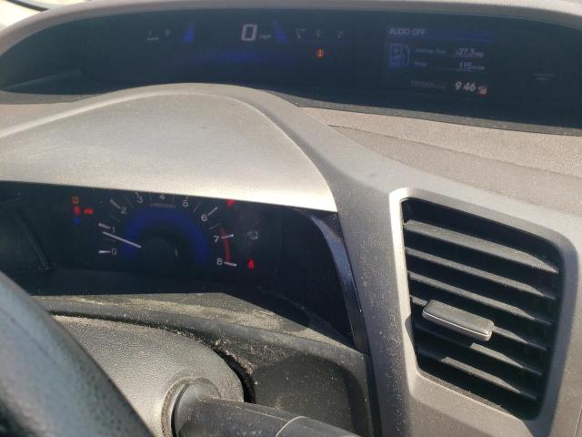 Photo 9 from auction – 2012 HONDA CIVIC LX with VIN 2HGFB2F57CH315723