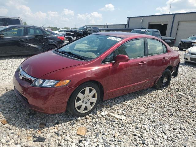 Photo 1 from auction – 2008 HONDA CIVIC LX with VIN 1HGFA16518L024397
