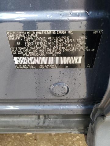 Photo 14 from auction – 2013 TOYOTA RAV4 XLE with VIN 2T3WFREV9DW051855