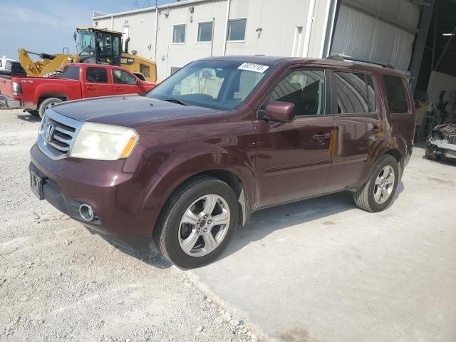 HONDA PILOT EXL 2014 with VIN 5FNYF4H50EB008486 - Photo from auction