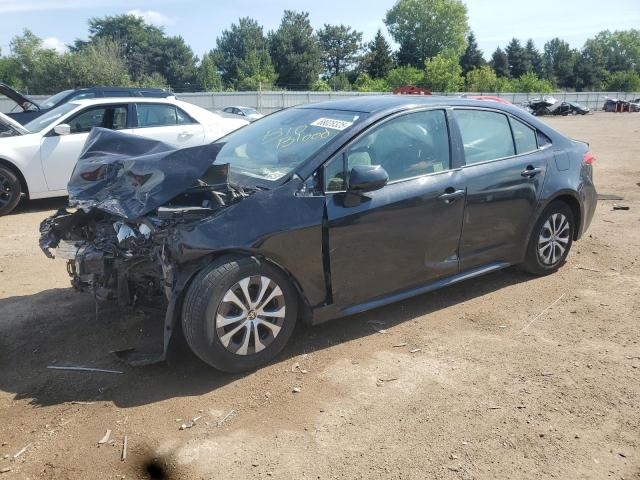 TOYOTA COROLLA LE 2022 with VIN JTDEAMDE1NJ040377 - Photo from auction