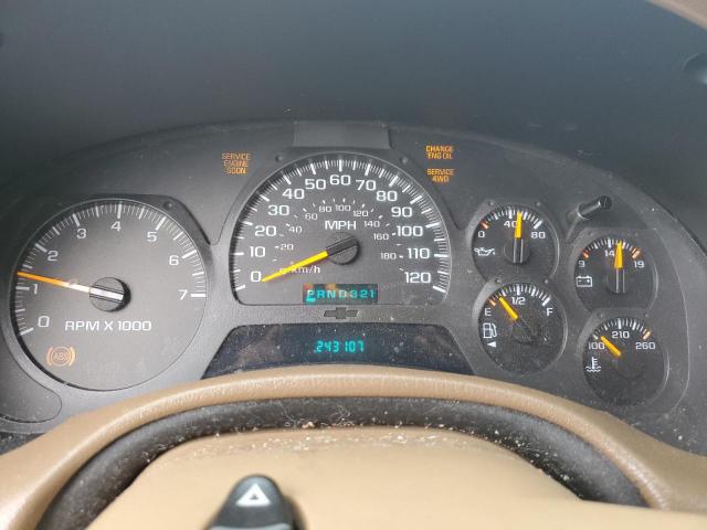Photo 9 from auction – 2002 CHEVROLET TRAILBLAZE with VIN 1GNDT13S522267080