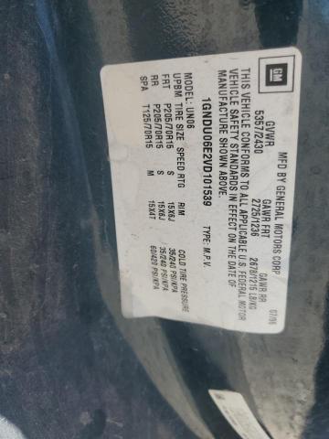 Photo 14 from auction – 1997 CHEVROLET VENTURE with VIN 1GNDU06E2VD101539