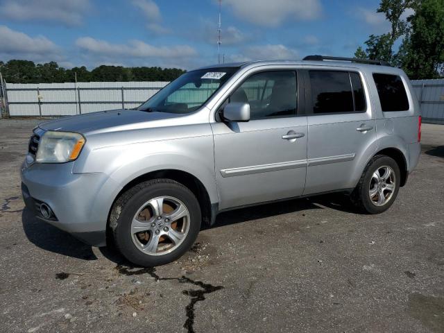 HONDA PILOT EXL 2013 with VIN 5FNYF4H55DB034256 - Photo from auction