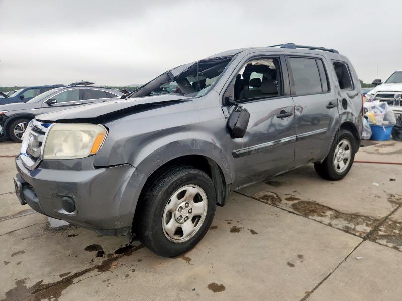 HONDA PILOT LX 2011 with VIN 5FNYF3H25BB056948 - Photo from auction