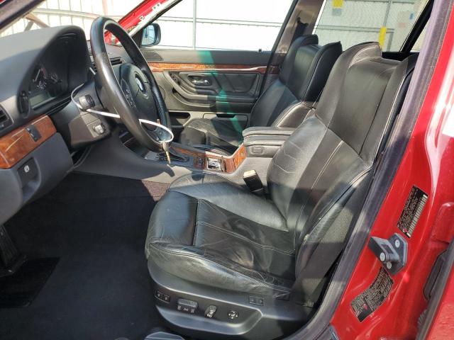 Photo 7 from auction – 2001 BMW 740 I AUTO with VIN WBAGG83451DN86175