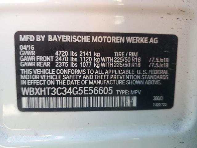 Photo 14 from auction – 2016 BMW X1 XDRIVE2 with VIN WBXHT3C34G5E56605