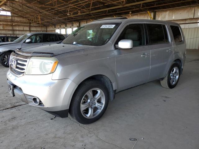 HONDA PILOT EXLN 2013 with VIN 5FNYF3H73DB012199 - Photo from auction
