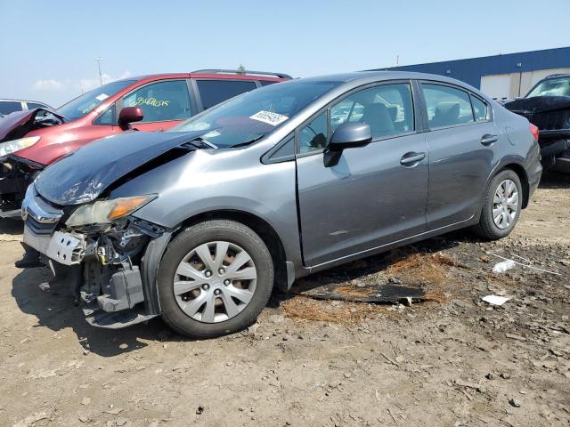 HONDA CIVIC LX 2012 with VIN 19XFB2F54CE068641 - Photo from auction