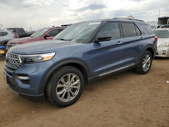 FORD EXPLORER L 2021 with VIN 1FMSK8FH0MGB43876 - Photo from auction