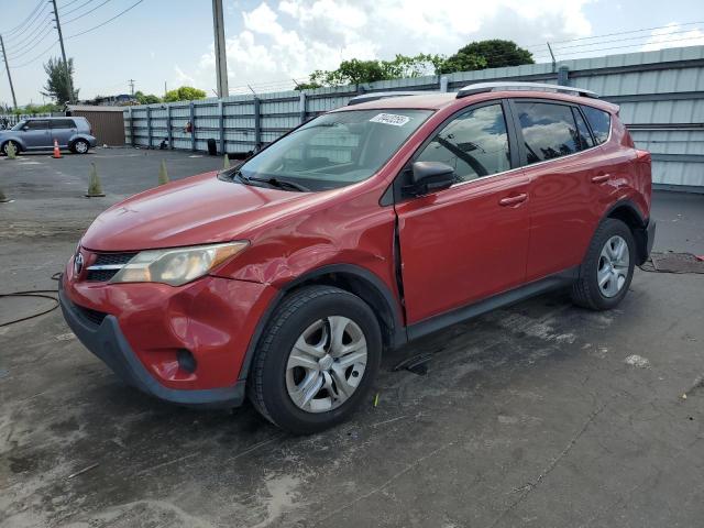 TOYOTA RAV4 LE 2015 with VIN JTMZFREVXFD055541 - Photo from auction