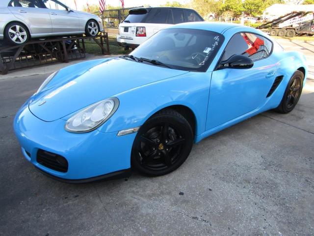 PORSCHE CAYMAN 2009 with VIN WP0AA29819U7606XX - Photo from auction
