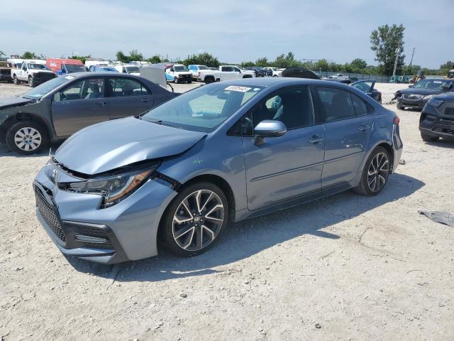TOYOTA COROLLA SE 2022 with VIN 5YFS4MCE3NP130380 - Photo from auction