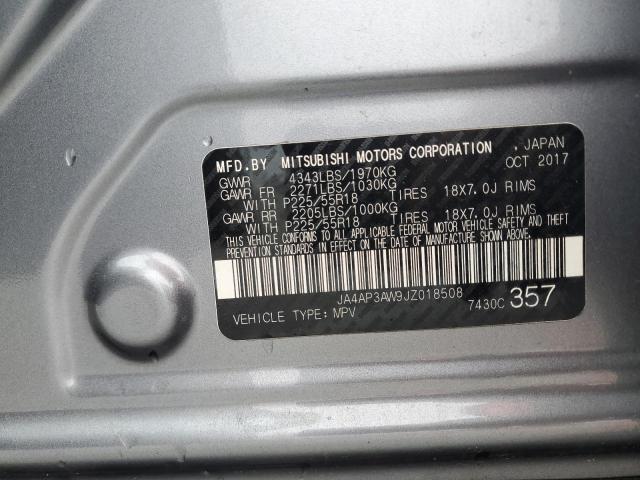 Photo 14 from auction – 2018 MITSUBISHI OUTLANDER with VIN JA4AP3AW9JZ018508