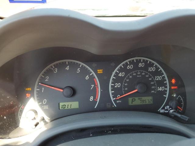 Photo 9 from auction – 2009 TOYOTA COROLLA BA with VIN JTDBL40EX99046253