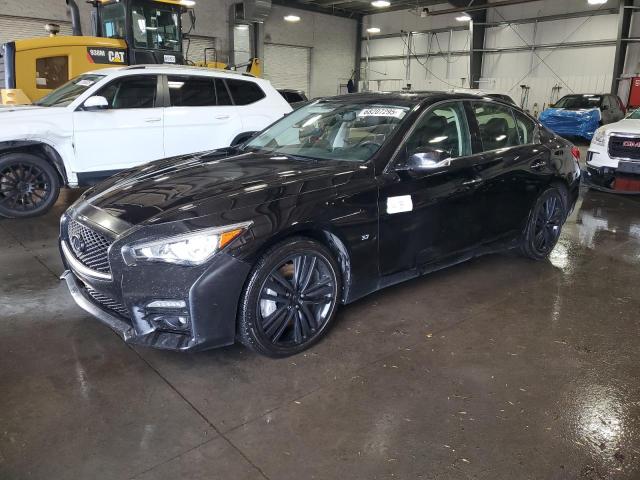 INFINITI Q50 BASE 2015 with VIN JN1BV7AR4FM399337 - Photo from auction
