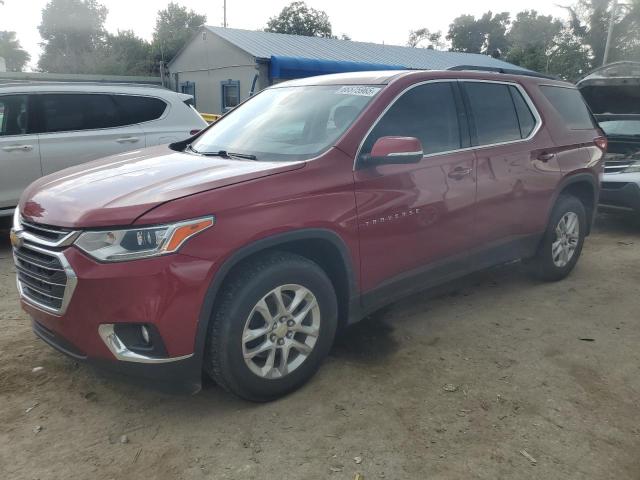 CHEVROLET TRAVERSE LT 2021 with VIN 1GNERGKW2MJ183334 - Photo from auction