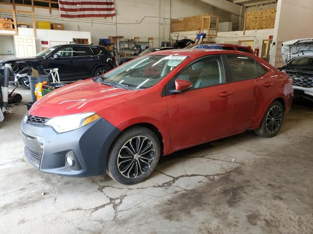 TOYOTA COROLLA L 2014 with VIN 2T1BURHE2EC227155 - Photo from auction