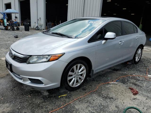 HONDA CIVIC EXL 2012 with VIN 2HGFB2F92CH328950 - Photo from auction